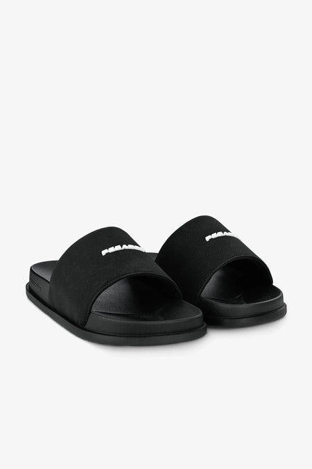 Suna Slide Black White