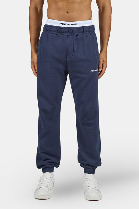 Logo Heavy Sweat Jogger Indigo Navy