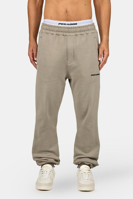 Logo Heavy Sweat Jogger Flint Grey