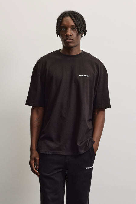 Logo Oversized Tee Black Gum