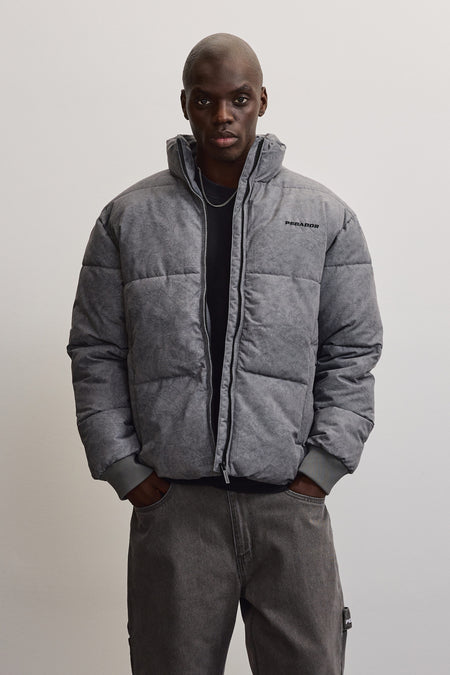 Solin Puffer Jacket Concrete Grey