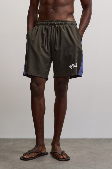 Hermon Swim Shorts Dark Olive