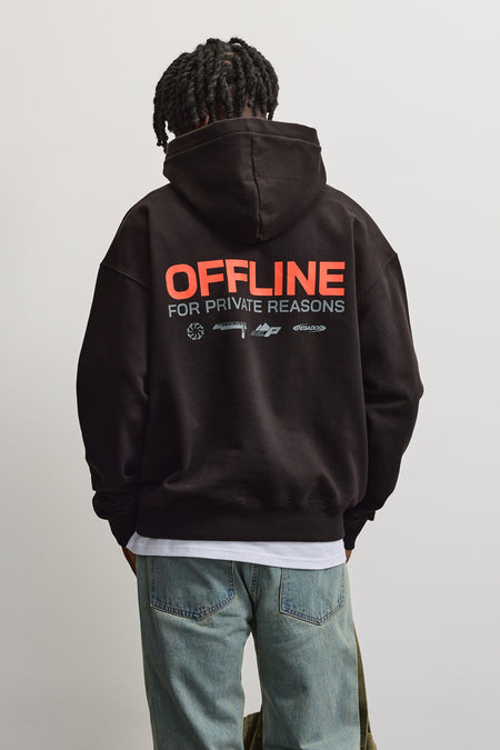 Furber Oversized Hoodie Black