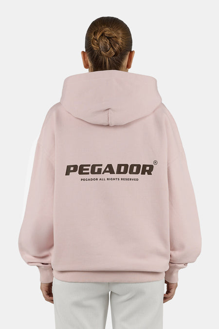 Atna Logo Oversized Hoodie Powder Pink