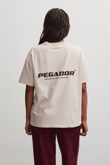 Arendal Logo Oversized Tee Dusty Rose