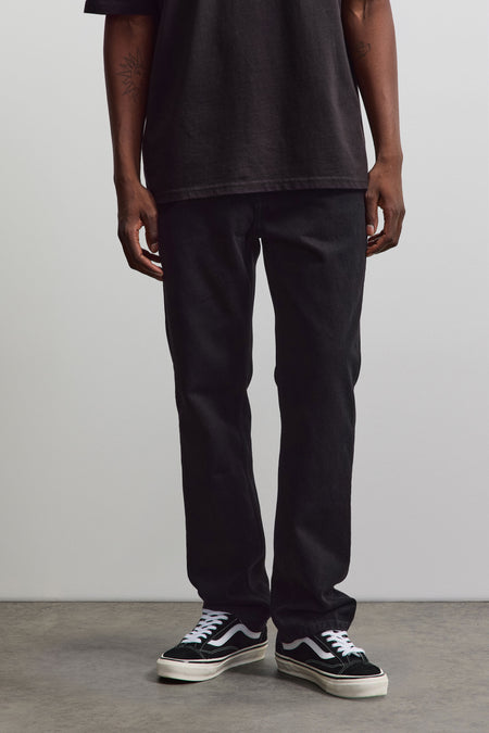 Baures Straight Jeans Deep Black