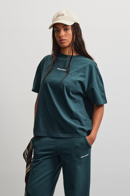 Bracy Oversized Tee Dark Teal