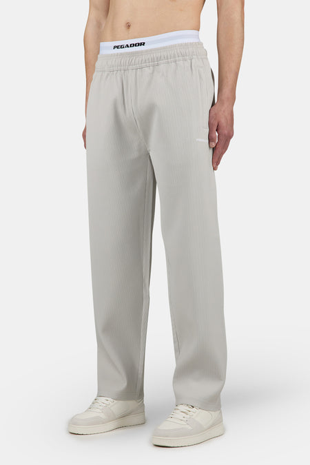Troy Plissee Pants Pure Grey