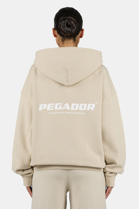 Ramira Oversized Sweat Jacket Light Beige