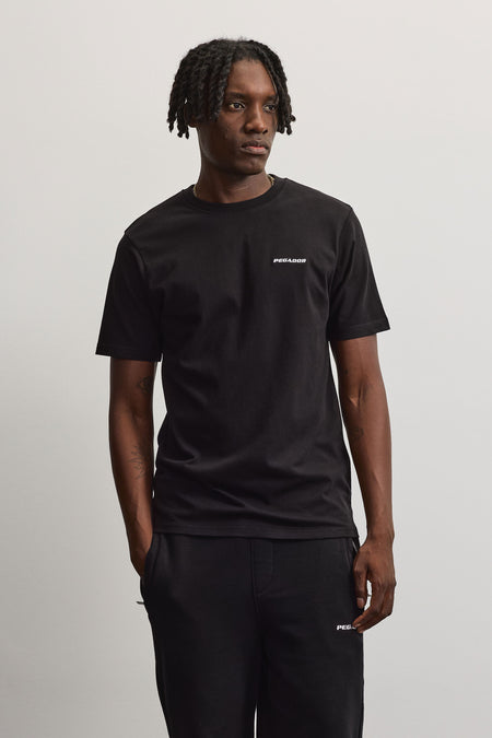 Logo Slim Tee Black