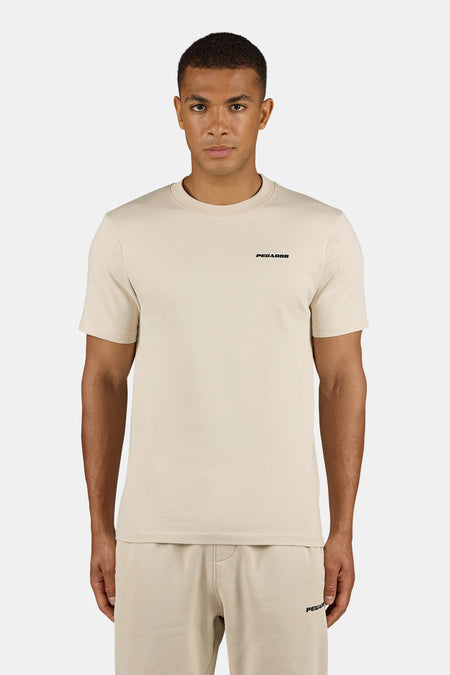 Logo Slim Tee Stone