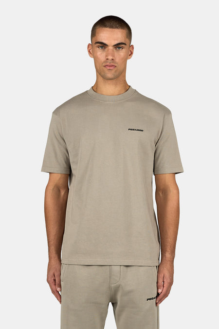 Logo Regular Tee Flint Grey