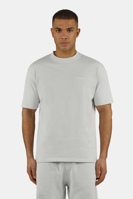 Logo Regular Tee Fog Grey