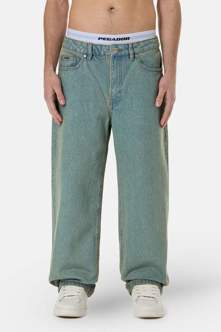 Bece Loose Jeans Washed Vintage Blue
