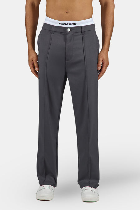 Mador Wide Suit Pants Anthracite