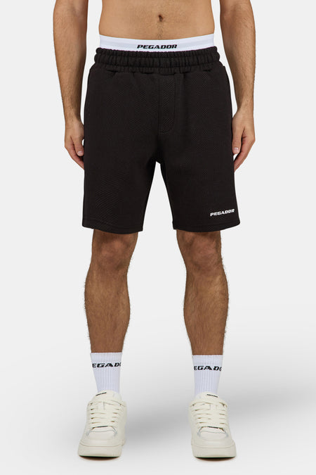 Tate Structured Shorts Black