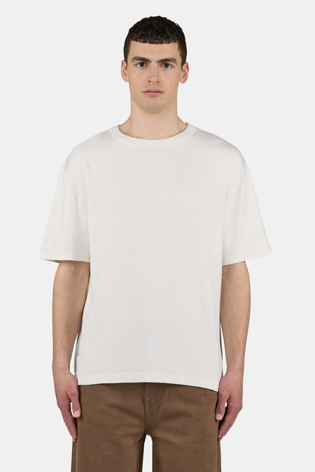 Casan Fine Knit Oversized Tee Unbleached