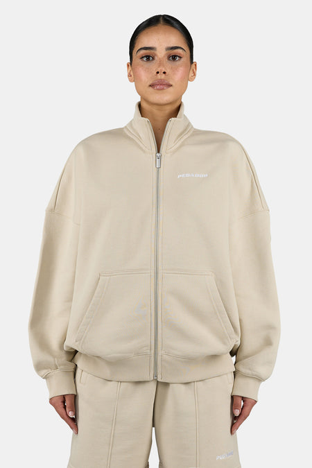 Lilea Sweat Track Jacket Light Beige