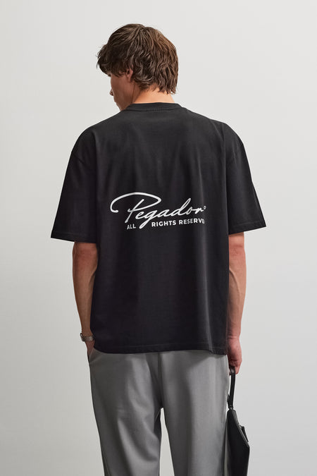 Pike Oversized Tee Black