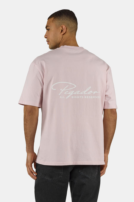 Pike Oversized Tee Powder Pink