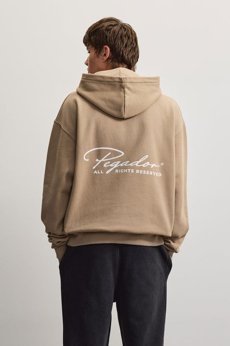 Pike Oversized Hoodie Beige