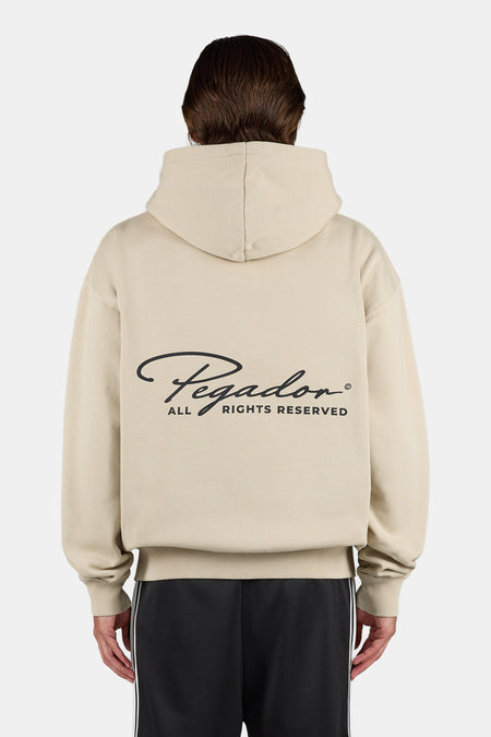 Pike Oversized Sweat Jacket Stone