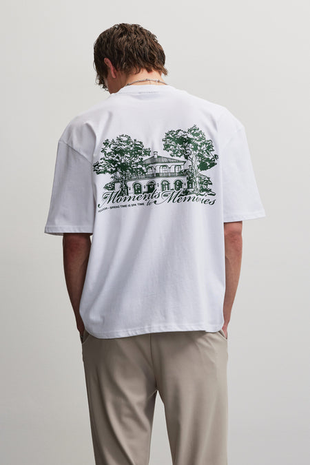 Rochefort Oversized Tee White