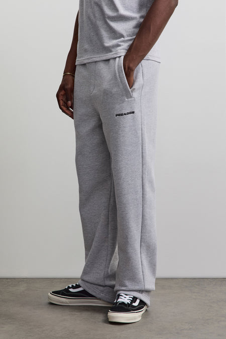 Logo Loose Sweatpants Grey Melange