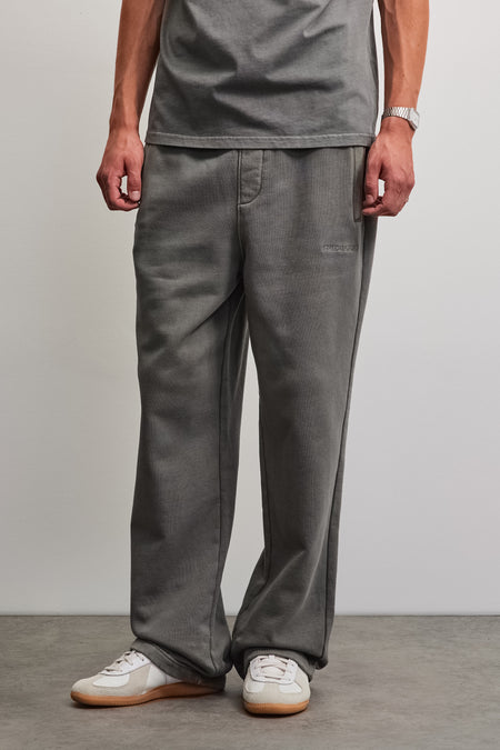 Logo Loose Sweatpants Vintage Grey