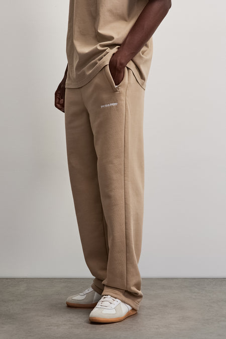 Logo Loose Sweatpants Beige
