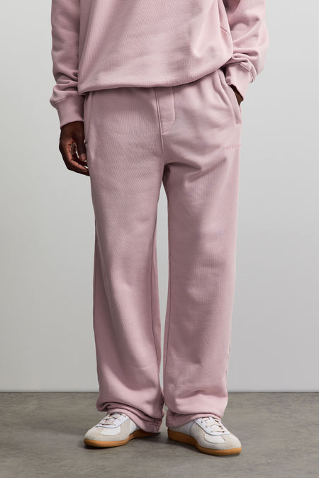 Logo Loose Sweat Pants Faded Rose
