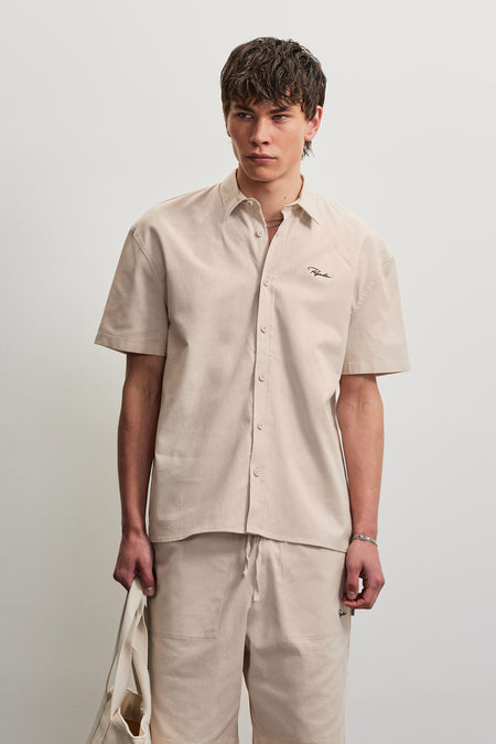 Pelago Linen Shirt Cream