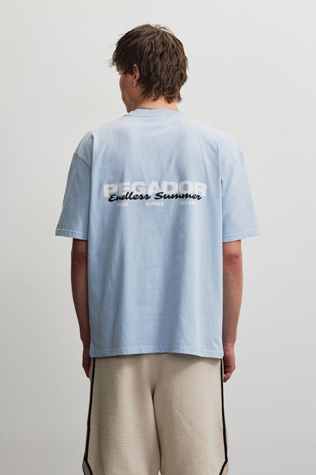 Torres Oversized Tee Ocean Blue