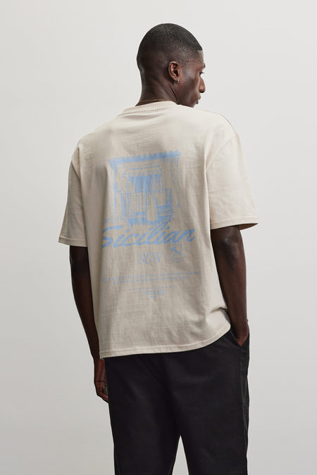 Pedroche Oversized Tee Cream