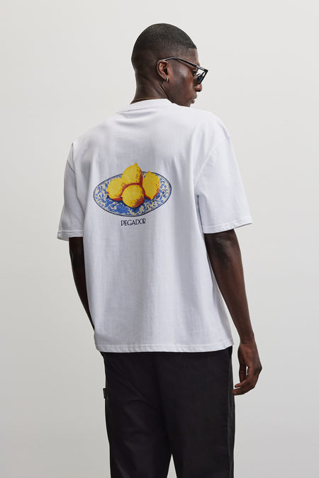 Skive Oversized Tee White