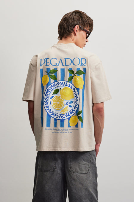 Palmela Oversized Tee Cream