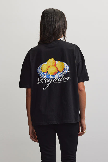 Mdina Heavy Oversized Tee Black