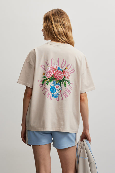 Olargues Heavy Oversized Tee Cream