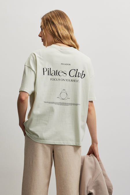 Oulu Oversized Tee Green Sorbet