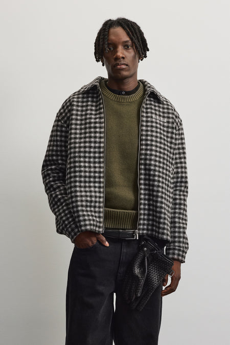 Scheggino Wool Optic Jacket Black