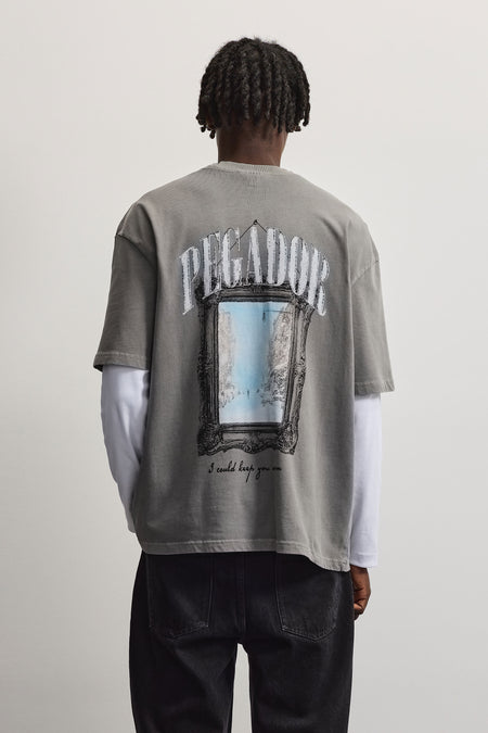 Bari Oversized Tee Vintage Grey