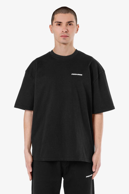 Logo Oversized Tee Black Gum