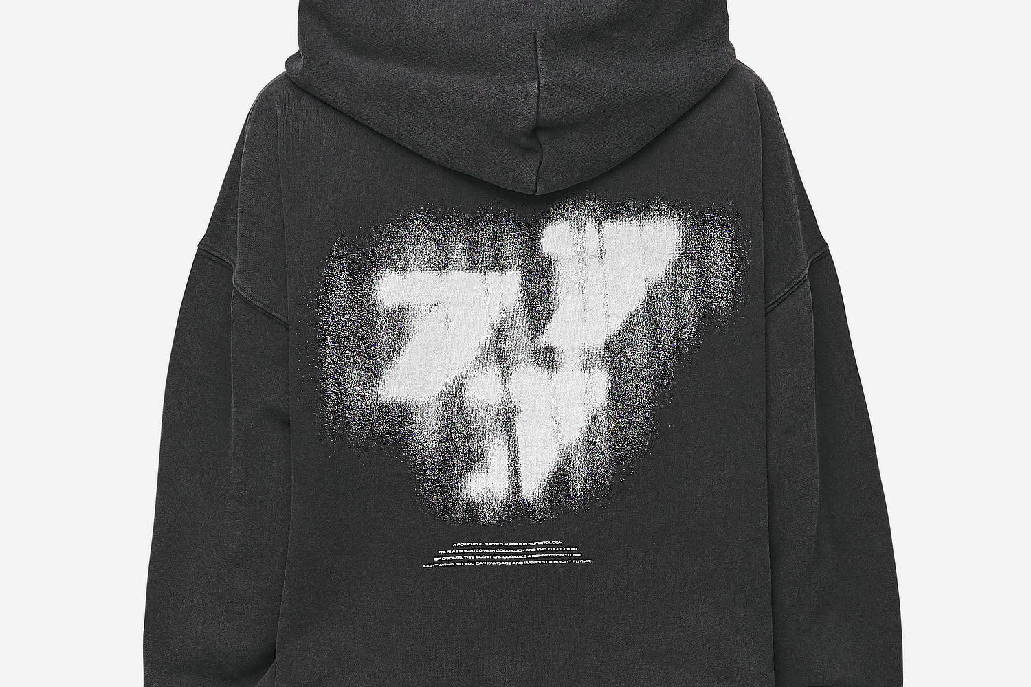 Pegador Suta Oversized Hoodie Vintage Black Hauptansicht aus der Most Alive Kollektion für DaHerren