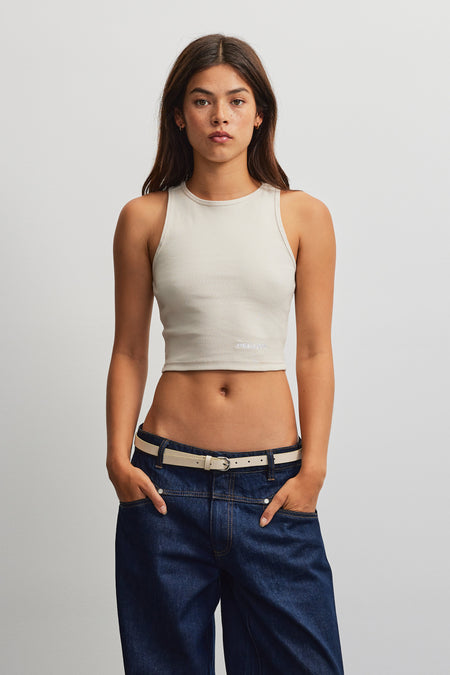 Ayla Crop Top Coast Sand
