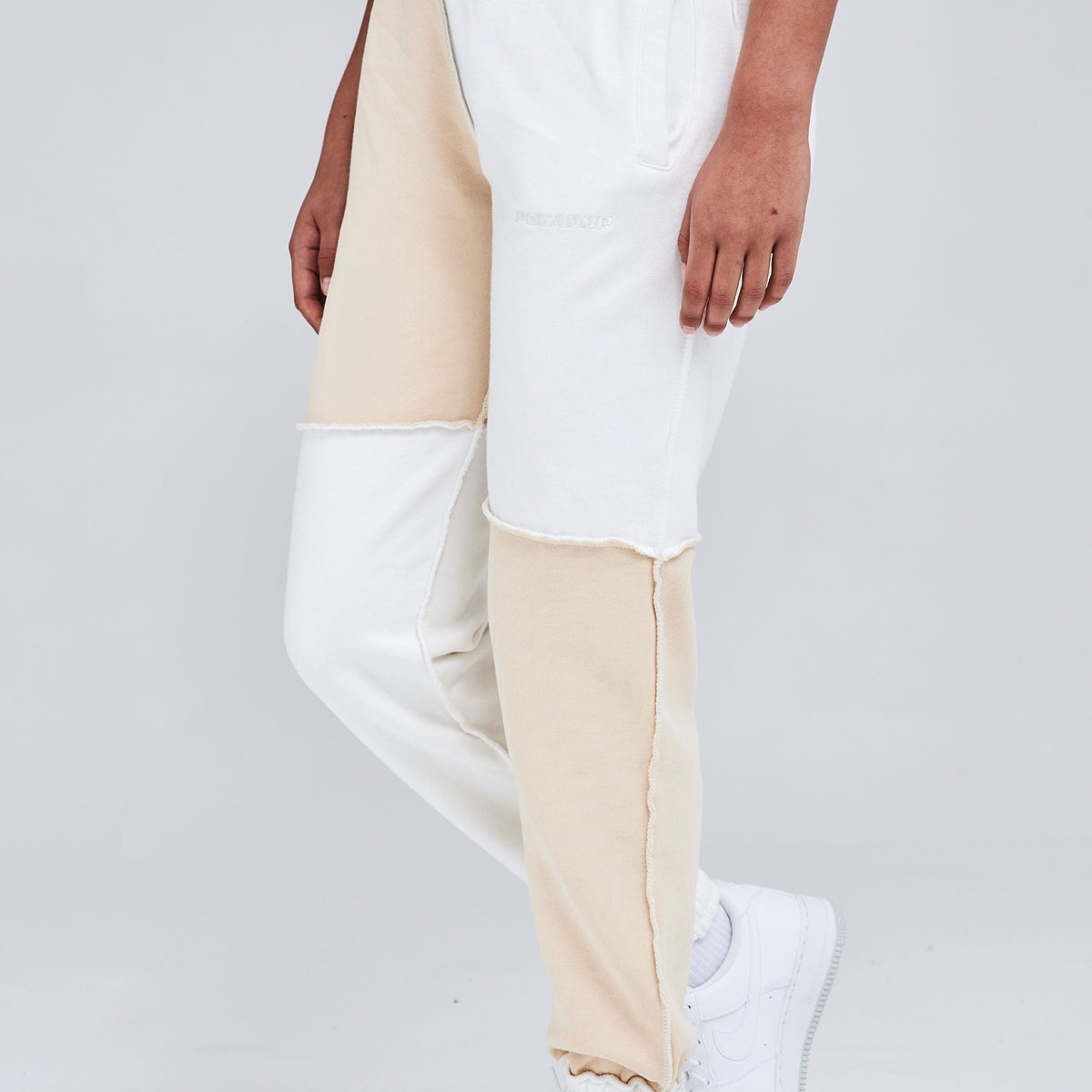Pegador Terrace Patchwork High Waited Sweat Pants Washed
