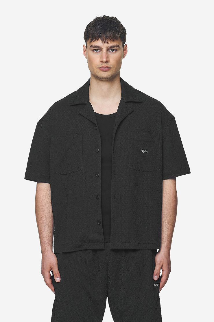 Pegador Wyton Structured Summer Shirt Black