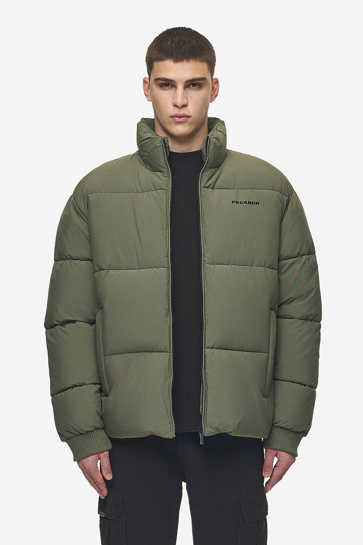 Pegador Solin Puffer Jacket Mud Olive