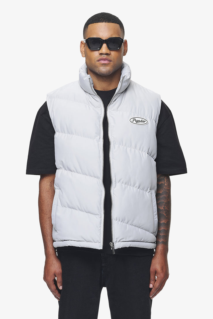 Pegador Yale Puffer Vest Dusk Grey