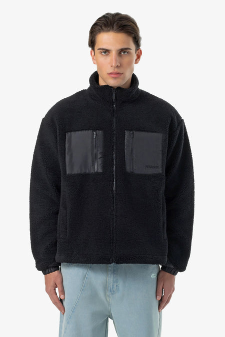 Archer Teddy Jacket Black