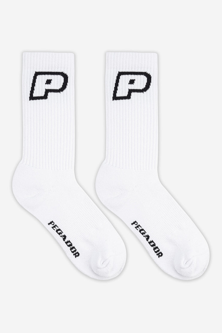 Pegador Acme Socks White Black